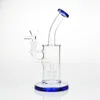 9" Percolators Glass Bong Recycler Dab Rig Matrix Perc Hookahs Bongs Tobacco Water Pipe Oil Rigs Bubblers Smoking Pipes 14mm Bowl