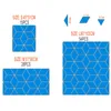 3D espelho adesivo de parede diy diamantes triângulos acrílicos adesivos para crianças sala vivendo casa decoração adesivo de parede 220217