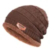 [NORTHWOOD] Haute Qualité Classique Plus Velours Bonnet D'hiver Chapeau Hommes Femmes Bonnet Bonnet Skullies Bonnet Casual Chapeaux Chauds Y201024