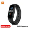 Globalny Xiaomi Mi Band 5 Inteligentna Bransoletka 4 Kolorowy Ekran Dotykowy Miband 5 Nadgarstek Fitness Krwi Tlenu Utwór Pulsometr