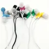 100ピース/ロットホットセール3.5ミリメートルスタジオインイヤホンヘッドセットAudifonosヘッドフォンearbuds auriculares DJ MP3 MP4プレーヤー電話の音楽