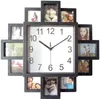 2020 New Large Wall Clock Photo Frame Modern Design 3d Clocks Living Room Home Decor Picture Display Create Valentines Day Gift H1230