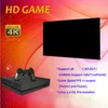 HDGame Consoles 4K TV Video HDGame Console Support TV Out kan lagra 800 spel för GBA FC MD -spel med butikslåda
