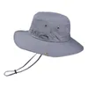Geniş Memlu Şapkalar Hızlı Güneş Balıkçı İpi Kova Kuru Güneşlik Kapağı Spor Şapkası Açık Hava Balıkçılık Bisiklet Tırmanma Sportswear1
