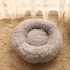 Comfy Calming Dog Bedden Kennels voor Groot Medium Kleine Honden Puppy Labrador Verbazingwekkend Cat Marshmallow Bed Wasbare Pluche Petbed LLS763-WLL