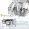 Dermaroller 6 in 1 Derma Roller Kit Microneedle Skin Care Face Brush and Stamp with Travel Case 10sets/Lot Free DHL Shipping