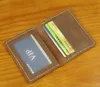 Handmade Vintage Genuine Leather Holder Slim Business Card Wallet Women ID Case1