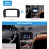 Kit montaggio su fascia Kit pannello piastra di copertura autoradio per Mercedes Benz SL CLASS (R230) G WAGON G500 G55 In Dash Bezel Trim