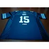 Maglia economica 2604 Toronto Argonauts RiCKY Ray # 15 Blue College Taglia S-4XL o maglia personalizzata con qualsiasi nome o numero