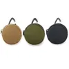 Round Shape Key Bag Triangular Buckle USB Drive Headphone Bags Body Carry Headphones Protection Sack New Arrival 4hya L1