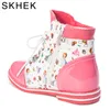 SKHEK Ragazze Stivali invernali Moda Scarpe per bambini Stivali da ragazza Bambini British Zipper Martin Stivali 27-32 Taglia LJ200911