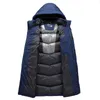 Asesmay Winter Men's Down Jacket Stylish Male Down Coat Thick Warm Man Cloth Märken Män snö Ytterkläder 201127