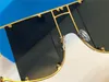 10040 neue Mode Sonnenbrille mit UV -Schutz für Männer und Frauen Vintage Square Metal Integrated Rahmen Beliebtes Top -Qualität CO6500343