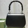 2021 Nyaste kvinnor bambu handväskor äkta läderväskor handväskor handväska plånbok mode lyxdesigner vintage kors kropp axelväska
