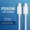 PD Data Cable USB C to USB Type C Cable for Xiaomi Redmi Note 8 Pro Quick Charge 4.0 PD 60W Fast Charging for MacBook Pro S11 Charger Cable