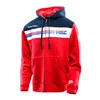 Hot Men Women MOTO GP For HRC Racing Zipper Hooded Hoodie Fashion Men Jacket Size S-2XL