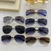 Herren-Sonnenbrille für Damen 0267, Herren-Sonnenbrille, modischer Damen-Stil, schützt die Augen, UV400-Linse, Top-Qualität, mit Etui