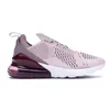 Sport 270 AAA+ Kvalitetskor Triple Black Pure Platinum Mens Kvinnor Rose Rosy Cactus Medium Olive 270s 27C Trainers Sneaekrs EUR 36-45