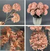 Simulation flower dandelion ball chrysanthemum false Decorative flowers potted arrangement wedding Hydrangea new wood
