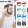 Kemei Elektrische Haar Clipper Cut Maching Draadloze Trimmer Mannen Professionele Machine Oplaadbare Barber 809A 220216