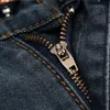 Jeans da uomo Knight Hiphop Denim Slim Strappato Personalità stampata Design da uomo Pantaloni alla moda Old Street