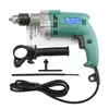 650W 220V 3800rpm Electric Impact Drill Kit Handheld Flat Drill Rotary Hammer Torque Driver Tool Screwdriver Power Tools 201225