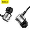 BASEUS H04 BASS Sound Earphone inear Sport Earphones with Mic för Xiaomi iPhone Samsung Headset Fone de Ouvido Auriclees MP32069356