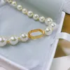 Designer pérola longa colares pendentes para mulheres luxuris designers de colares de ouro carta de gargantilha d jóias de jóias de jóias de jóias g222272u