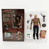 Freddy Krueger Figure Neca Een Nachtmerrie op Elm Street Freddy Krueger Freddy's Nightmares Action Figure Toy Horror Halloween Gift Q1123