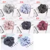 117 Styles Lady Girl Saç Kargaşalı Yüzme Elastik Saç Bantları Saf Renk Leopar Ekose Delir Spor Dans Scrunchie Saçban5787109