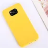 Шкафы для Xiaomi Poco X3 Pro Cover Мягкий матовый Жидкий силиконовый противоударный бампер телефон для телефона для Poco X3 NFC Pocox3 Candy Color Fundas