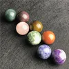 Ny 20 mm Quartz Terp Slurper Marmor Carb Cap Insats med 16 färger Ball Beads Caps Naturliga kulor för kvartsrökning Banger Nail