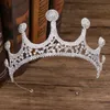 Witte mooie prinses hoofddeksels Chique bruidstiara's Accessoires Prachtige kristallen parels Bruiloft tiara's en kronen 12105264A