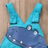 Pudcoco nyaste mode nyfödd baby pojke tjej kläder bomull dinosaur rem romer jumpsuit outfit solsuit g1221