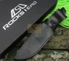 Rockstead Kon-ZDP Sabit Bıçak Bıçak Survival Taktik Bıçak D2 Blade Micarta Kolu Deri Kılıf Açık Kamp EDC Araçları Için