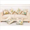 Cheap Factory Direct Supply Home Sofa Pillow Cover Cross-border Easter Series Cotton Linen Pillow Case Car Pillow Sofa Cushion