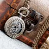 Quartz New Carven Small Wheel Wheel Pocket Watch Netclace Vine Associory Wholesale Corean Edition Stain Stain Fashion Watch6447625