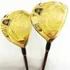 Golfschläger Maruman Majestät Prestigio 9 Golf Fairway Wood 3/5 Loft Männer rechtshändige R/S -Graphitschaft und Kopfdecke