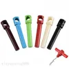 Bottle Simple Practical Red Plastic Screwdriver Home Creative Multi Function Corkscrew Wine Opener Car Kitchen Accesso2229996