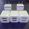 Samsung Cell Phone Chargers- Wall Charger Charger Adapter Dual Usb Adapter 2 Port Us Plug 2A For I Phone I7 I8 Htc