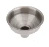 Home Stainless Steel Colanders Funnel For All Hips Flask Colander Kitchen Tools Mini Portable Wine Funnel Universal Hip Flasks Funnels3.7X 2.8cm ZC816