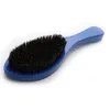 Amazon's Choice MOQ 100 stks OEM Custom LOGO Medium Hard Curved Brush 360 Waves Brushes -Geweldig voor Wolfing - Gemaakt met varkenshaar nylon