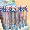 36 Sztuk / partia Doraemon Długopis Kreskówka 3 Kolory Piłka Zwierząt Pens Materiał Escolar Office School Writing Supplies 201202