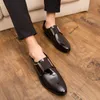 Контрольные мокасины Мужчины Бизнес-платье Обувь Мужчины Формальные Sepatu Slip на обувь Мужчины Pria Sapato Социальная Masculino Ayakkabi L5