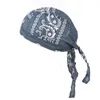 Amoeba Patroon Print Sjaal Cap Mode Mannen Vrouwen Street Dance Piraat Hoeden Fietsen Outdoor Hoofddoek Hoed da504