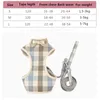 och koppel Set Cotton Linen Valp Harness Lead Cat Collar Clothes Vest för små katter Dogs kattunge Pet Supplies Y200922