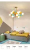 Quarto infantil Lâmpadas de lâmpadas multicoloridas FLAY FILHO Série Living DiningRoom Teto Pendurado Luzes Quarto Iluminação Luminárias