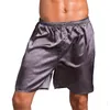 Pyjama Homme Satin Soie Culotte Boxer Shorts Accessoires 220301