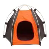 Tenda portatile durevole per animali domestici Cat Dog House Pieghevole per animali domestici Tenda per interni per esterni per cani di piccola taglia Kitten Cat Puppy House Tende per canile