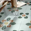 Alla keramiska småblommaplattor av kända bostäder i norra Europa Badrum Kök Courtyard Balkong Garden Floor Tile 200 mm